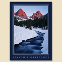 Stream Flowing Beneath Mount Ritter Card