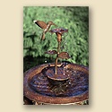 Hummingbird Copper Drip Fountain