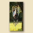 Blue Heron Wind Chime
