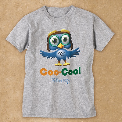 Wild Animal Baby Tee - Izzy