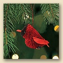 Songbird Ornament - Cardinal