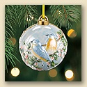 Bluebird Porcelain Ornament