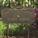 Dragonfly Poem Personalized Plaque