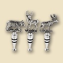 Wildlife Bottle Stoppers - Set of 3