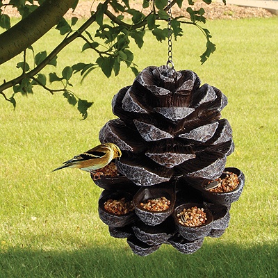 Pine Cone Bird Feeder