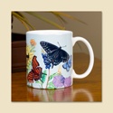 Butterfly Garden Mug