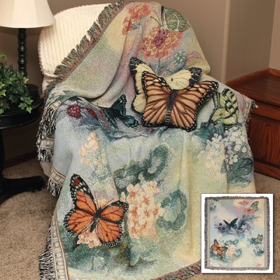 Butterfly Throw