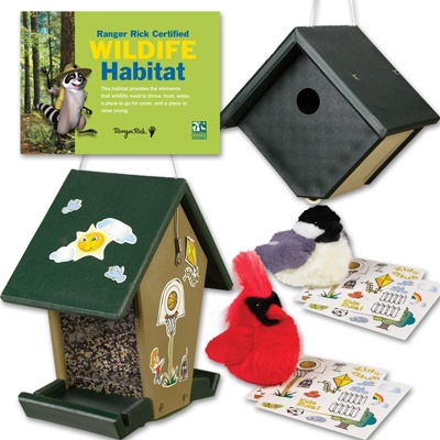 Ranger Rick Approved Feeder and House Kits