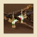 Hummingbird Blossom Earrings