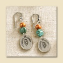 Pine Cone Earrings