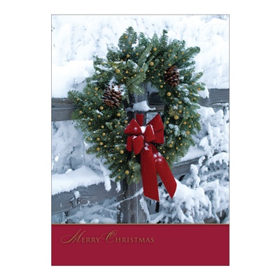Gift-a-Tree Card Wreath