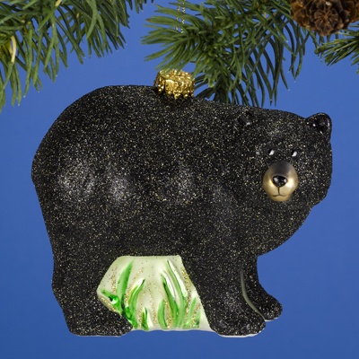 Bear Glass Ornament