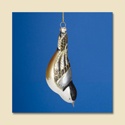 White Breasted Nuthatch Glass Ornament