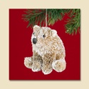 Polar Bear Buri Ornament