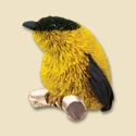 Goldfinch Buri Figurine