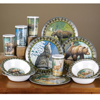 American Wilderness Dinnerware Set