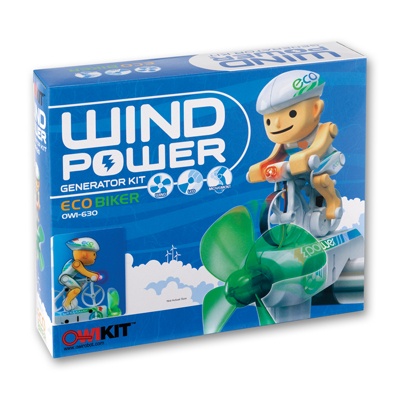 Eco-Biker Wind Power Generator Kit