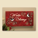 Winter Blessings Canvas