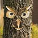 Owl Face Tree Decor