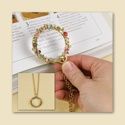 Nature's Garden Magnifying Glass Necklace