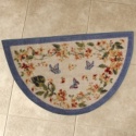 Butterfly Fields Kitchen Slice Rug