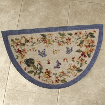 Butterfly Fields Kitchen Slice Rug
