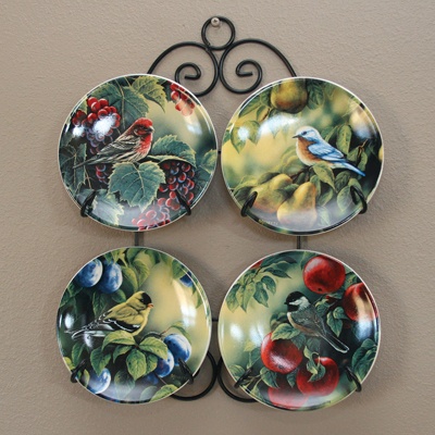 Songbird Mini-Plate Set with Rack