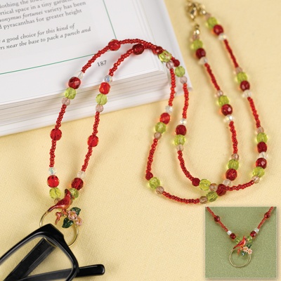Cardinal Eyeglass Chain