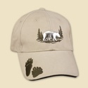 Pewter Bear Cap