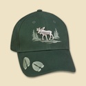 Pewter Moose Cap