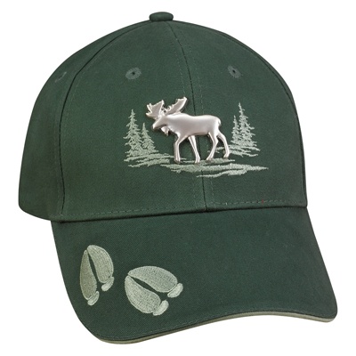 Pewter Moose Cap