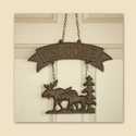 Moose Welcome Sign