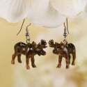 Moose Earrings