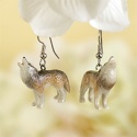 Wolf Earrings