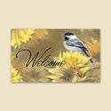Sunny Chickadee Mat