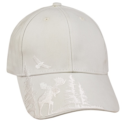 Moose and Pine Cap