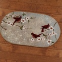 Cardinal Kitchen Oval Rug