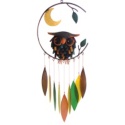 Colorful Owl Wind Chime