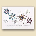 Colorful Snow Card