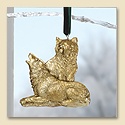Wolves Ornament