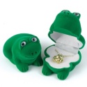 Frog Necklace in Velour Box