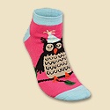 Party Owl Slipper Socks