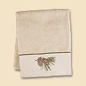 Pine Cone Bath Towel