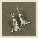 Howling Wolf Earrings