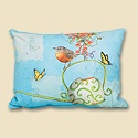 Flower Power Weather-Resistant Rectangle Pillow