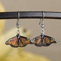 Monarch Nature-Inspired Earrings