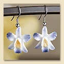 Orchid Nature-Inspired Earrings