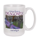 Advice from a Dragonfly Mug
