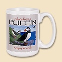 Advice from a Puffin Mug