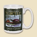 Advice from a Turtle Mug